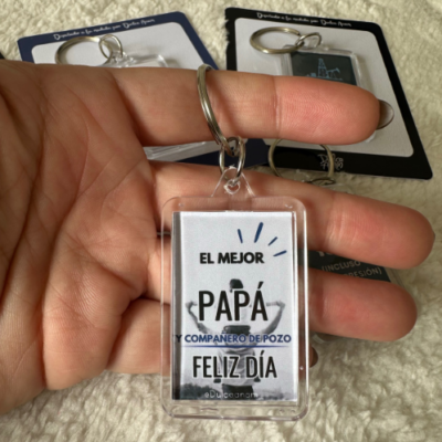 Llaveros Dia del Padre Personalizados 📷